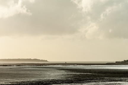 Pointe de la fumée à marée basse