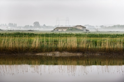 Le marais face à Rochefort