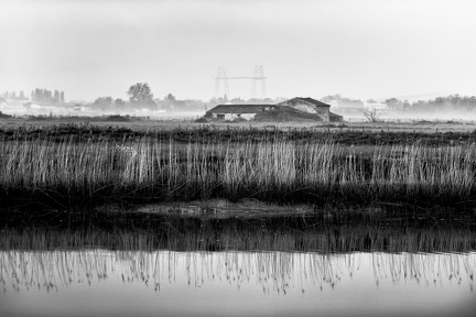 Le marais face à Rochefort