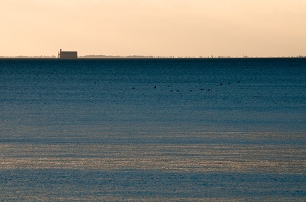 Le Fort Boyard au couchant