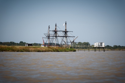 " L'Hermione et la Charente "