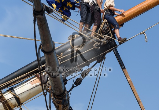 L'Hermione rentre au port