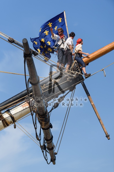 L'Hermione rentre au port