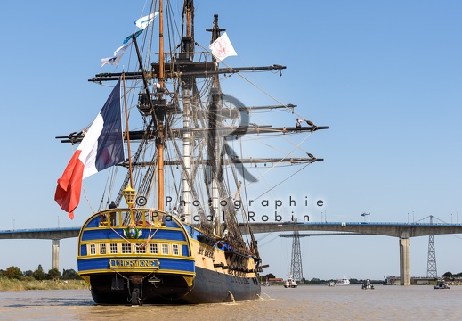 Hermione : en approche du viaduc