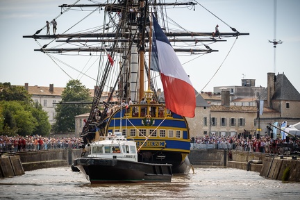 " L'Hermione, Rochefort, le retour " 